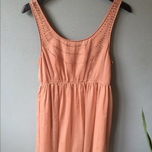 Tan Dress